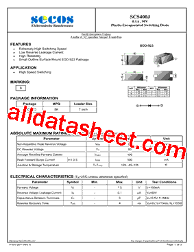 SCS400J型号图片