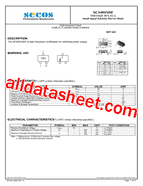 SCS401SDF型号图片
