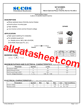 SCS520DS型号图片