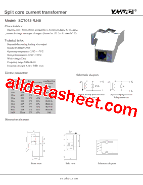 SCT013-RJ45型号图片