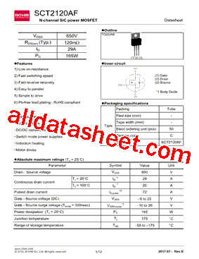 SCT2120AF_17型号图片