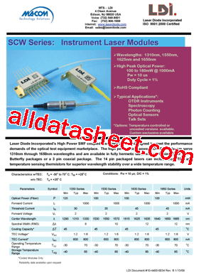 SCW1336U-100SCR型号图片