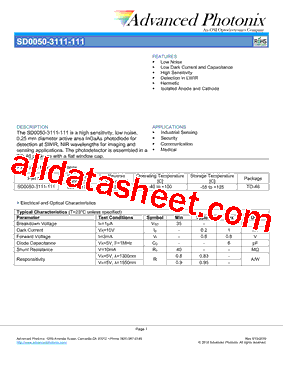 SD0050-3111-111型号图片