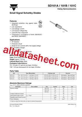 SD101A-TR型号图片