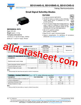 SD101CWS-GS08型号图片