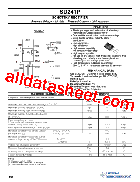 SD241P型号图片