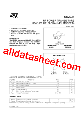 SD2931-10W型号图片