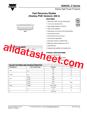 SD603C22S10C型号图片