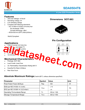 SDA0504T6型号图片