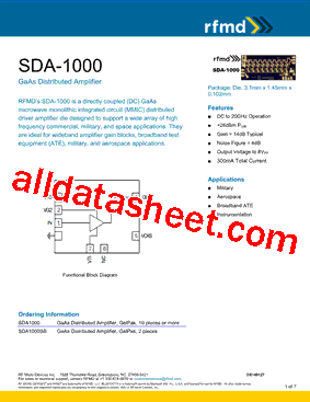 SDA1000型号图片