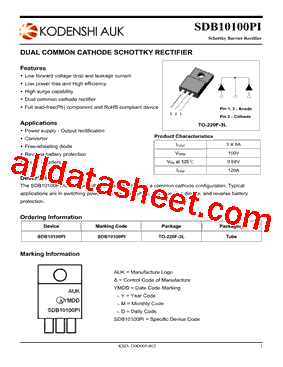 SDB10100PI-1型号图片