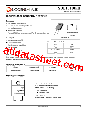 SDB10150PH型号图片