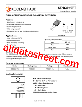 SDB2060PI型号图片