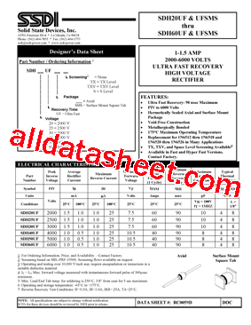 SDH60UFSMS型号图片