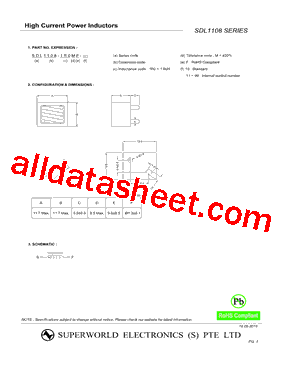 SDL1108-R30MF型号图片