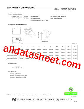 SDM119HJA-R47MF型号图片