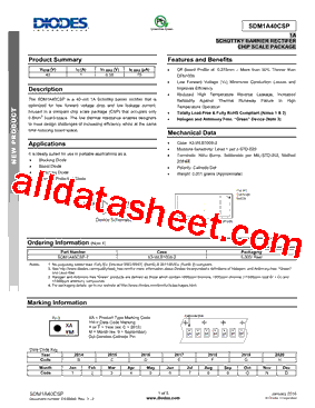 SDM1A40CSP型号图片