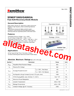 SDM2F100G型号图片