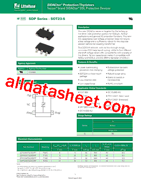 SDP0080T023G5RP型号图片