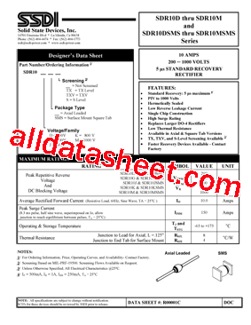 SDR10JSMS型号图片