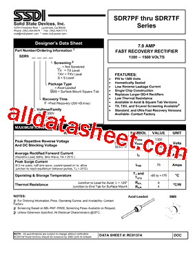 SDR9PFSMSS型号图片