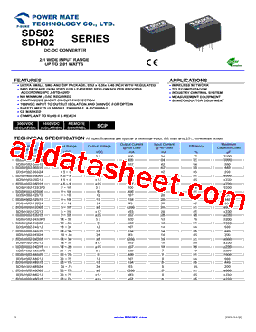 SDS(H)02-48S3P3型号图片