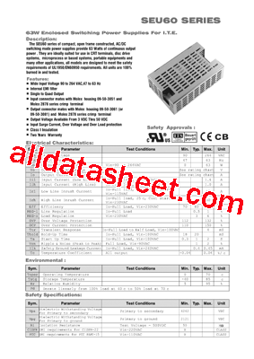 SEU60-308-1型号图片