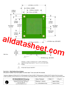 SF-BGA289B-B-05型号图片