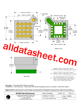 SF-MLF16A-A-02型号图片