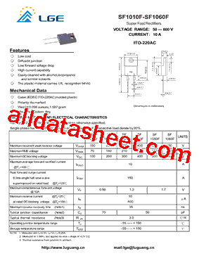 SF1040F型号图片