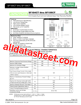 SF108CT型号图片