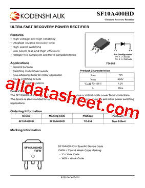 SF10A400HD-1型号图片