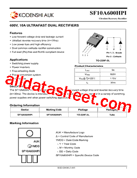 SF10A600HPI型号图片