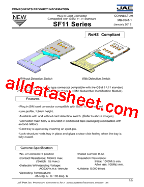 SF11V006S4BR1000型号图片