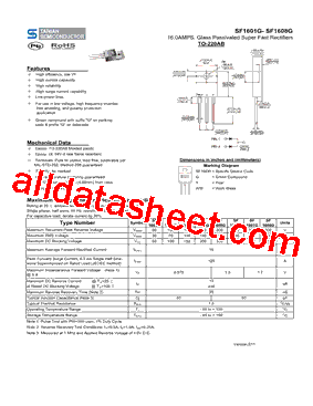 SF1603G型号图片