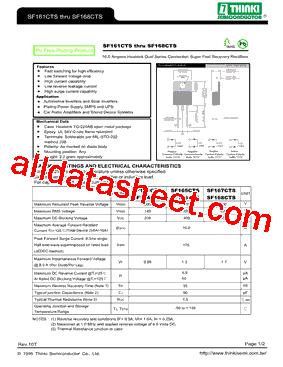 SF165CTS型号图片