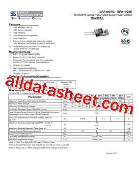 SFA1008G型号图片