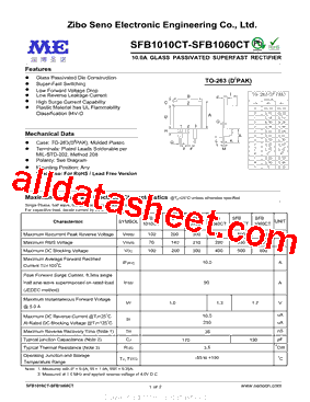 SFB1010CT型号图片