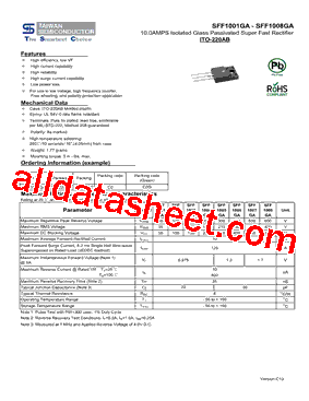 SFF1005GA型号图片