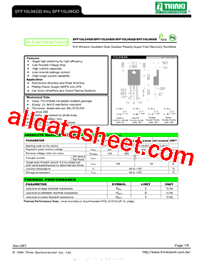 SFF10L05GD型号图片