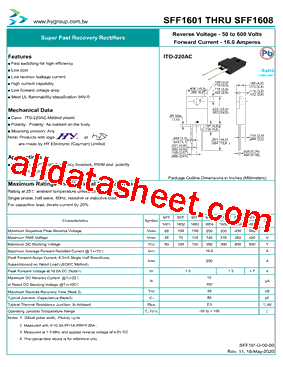 SFF1601型号图片