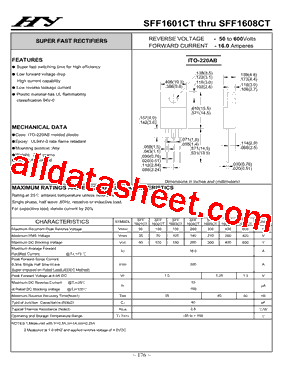 SFF1602CT型号图片
