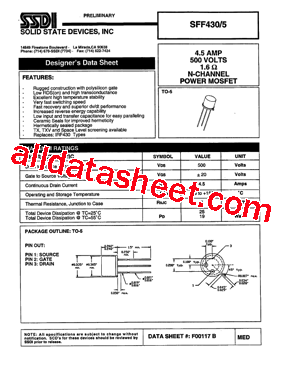 SFF430-5型号图片