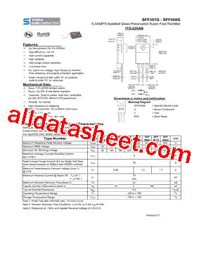 SFF508G型号图片
