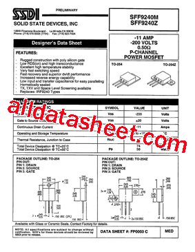 SFF9240M型号图片