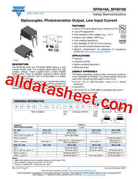 SFH618A-3X016型号图片