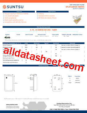 SFLSI-22B12G-2A7A-70M型号图片