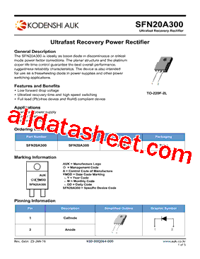 SFN20A300型号图片