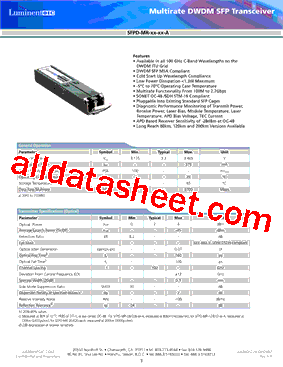 SFPD-MR-08-26-A型号图片