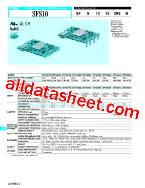 SFS302415B型号图片